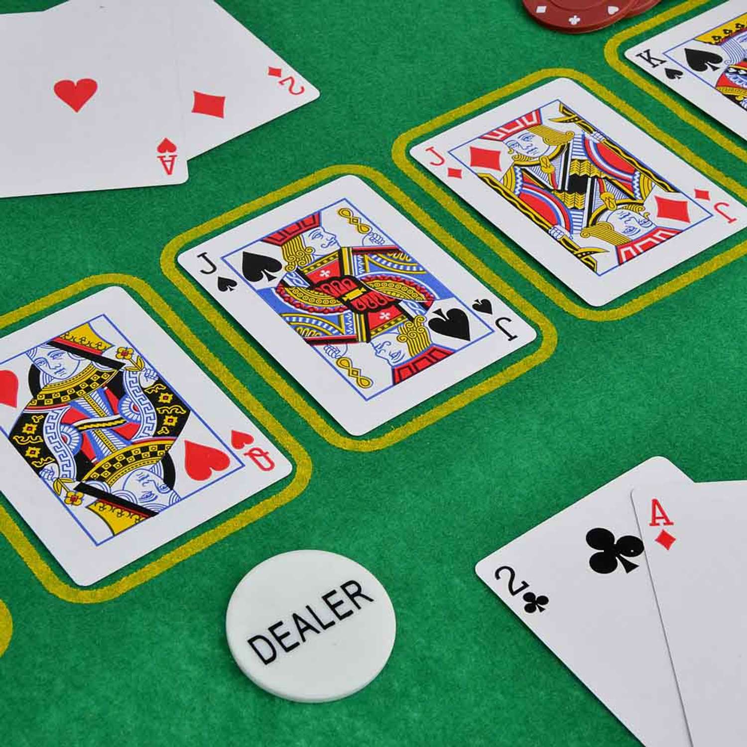 Игра настольная РЫЖИЙ набор для покера в жестяном боксе - фото 3