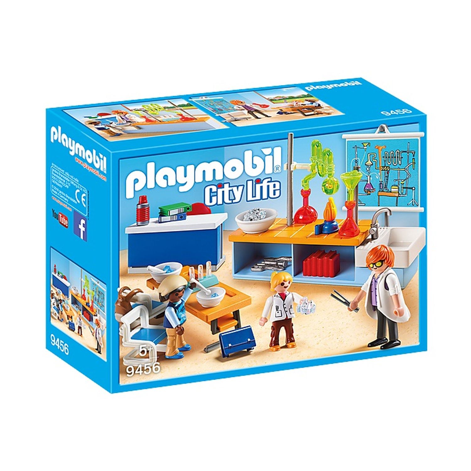 Конструктор Playmobil Класс Химии - фото 1