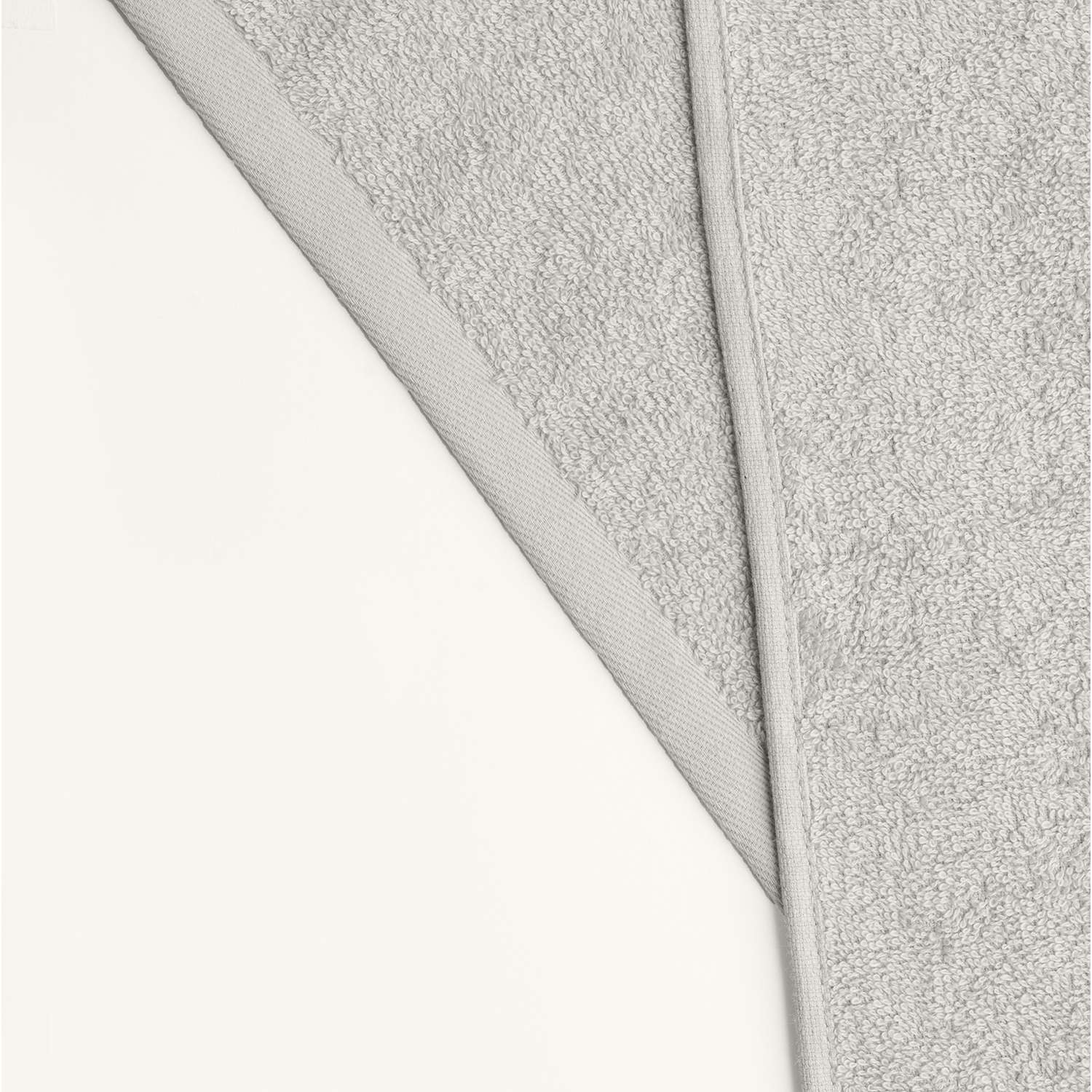 Набор махровых полотенец Unifico Nature светло-серый набор из 3 шт.:30х60-1и 50х80-1и70х130-1 - фото 9