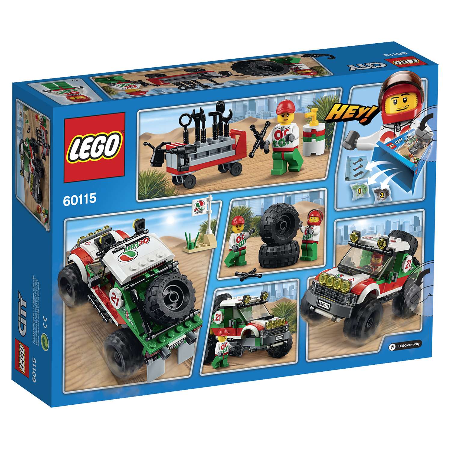 Конструктор LEGO City Great Vehicles Внедорожник 4x4 (60115) - фото 3