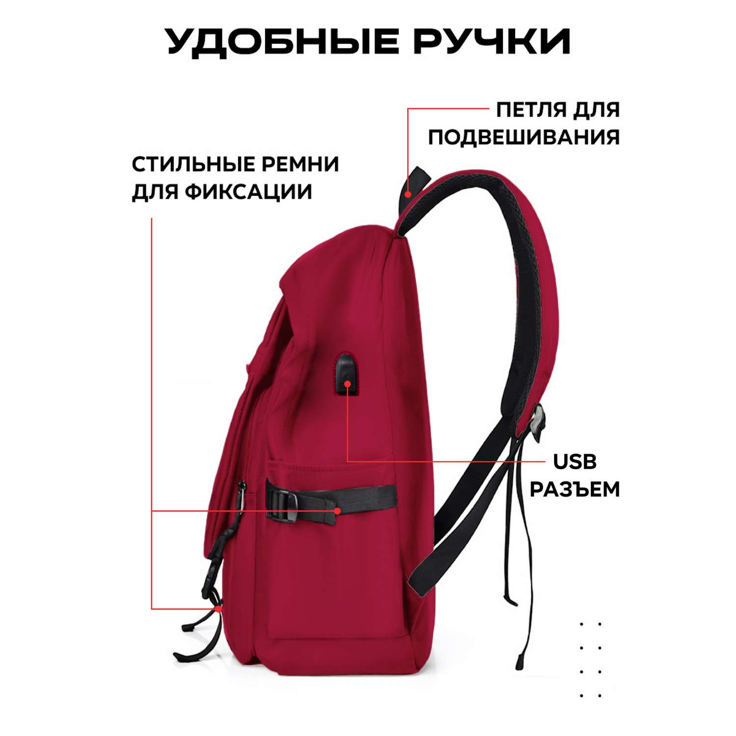 Рюкзак школьный для подростков LUXMAN 2013 magenta - фото 7