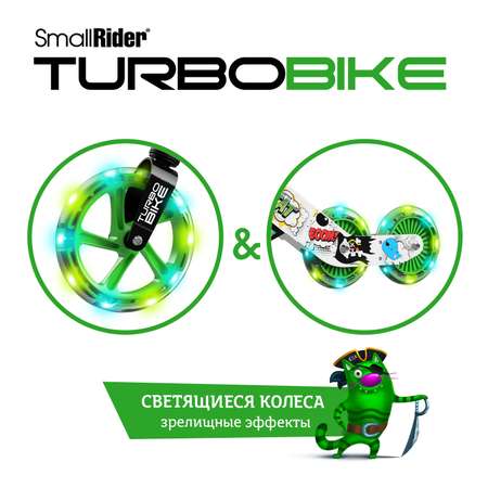 Беговел Small Rider для малышей Turbo Bike зеленый