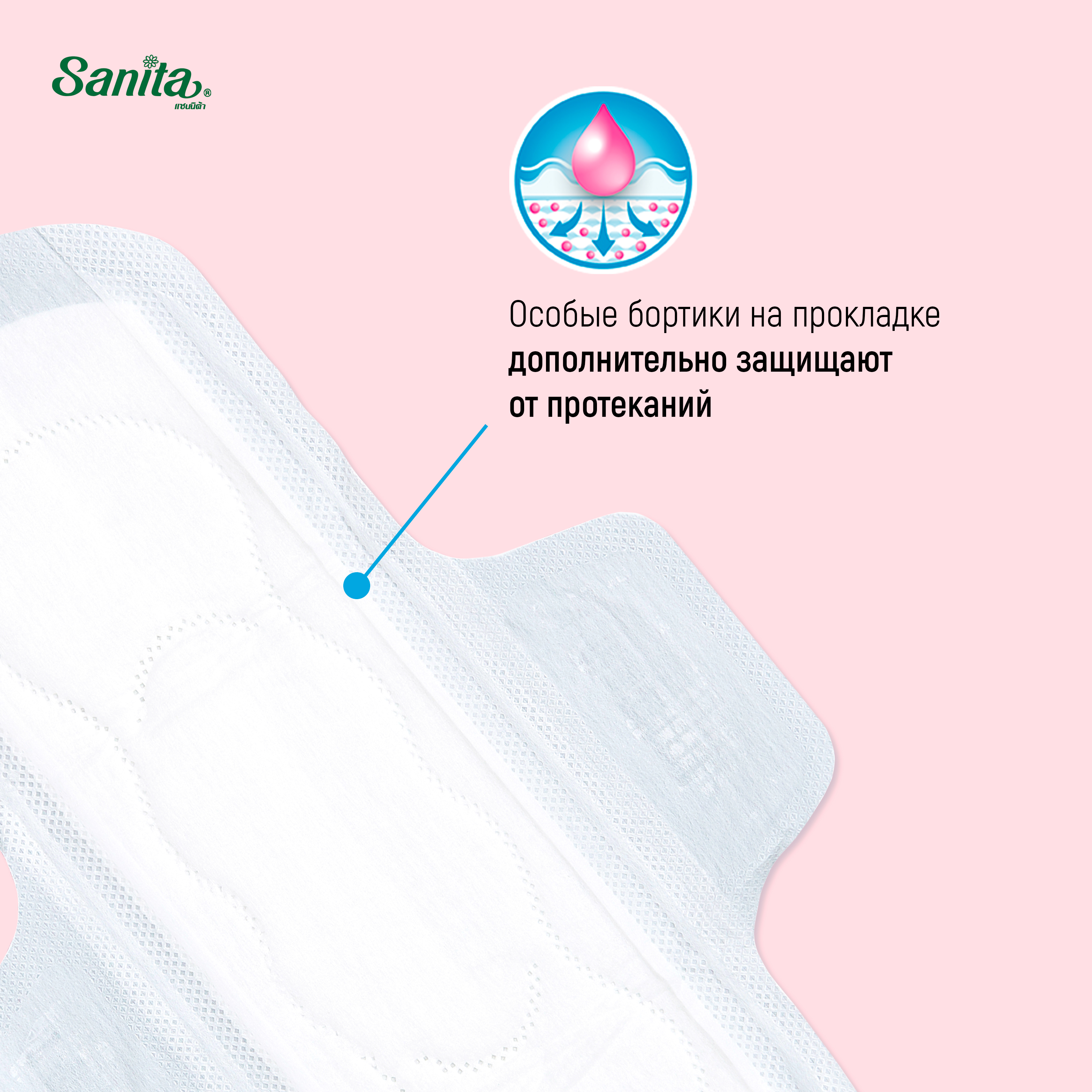 Гигиенические прокладки Sanita Soft Fit Ультратонкие 24.5 см, 10 шт - фото 4