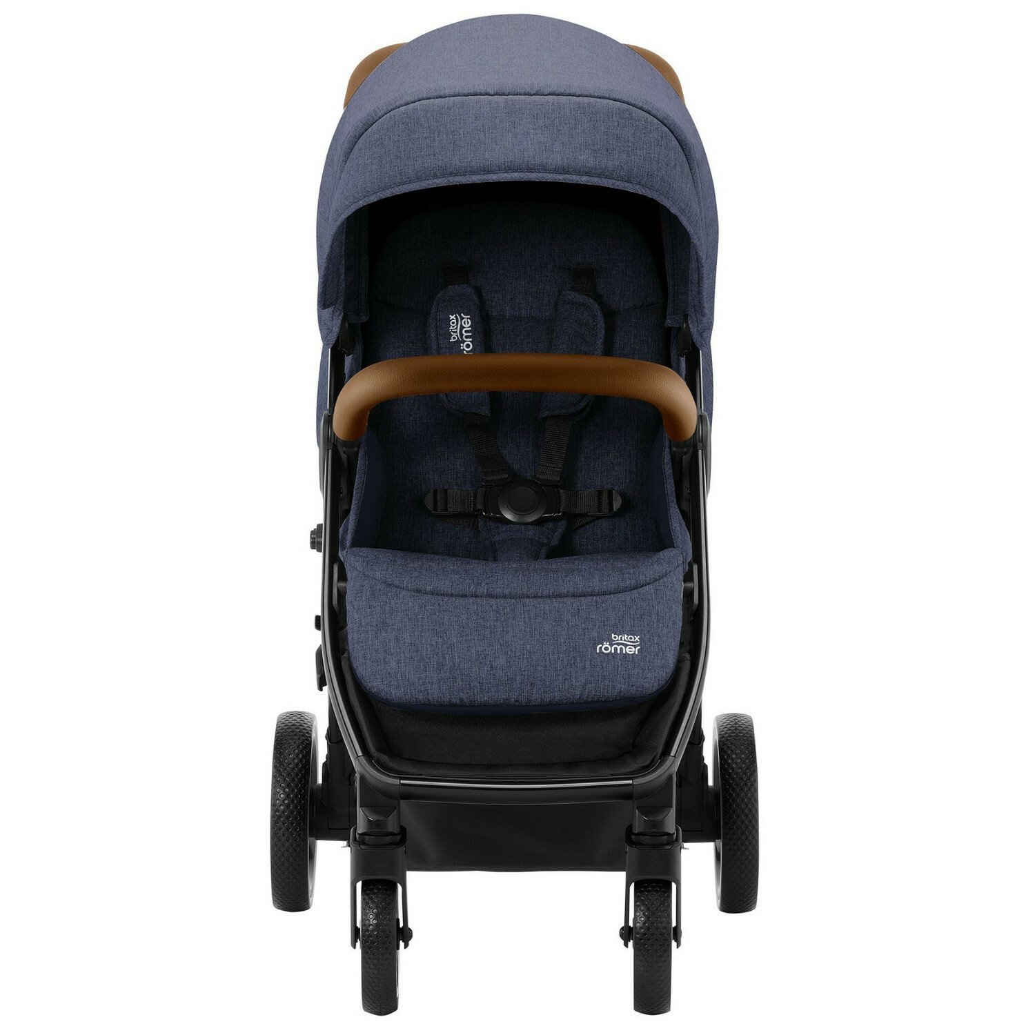 Коляска Britax Roemer B-Agile R Navy Ink-brown - фото 2