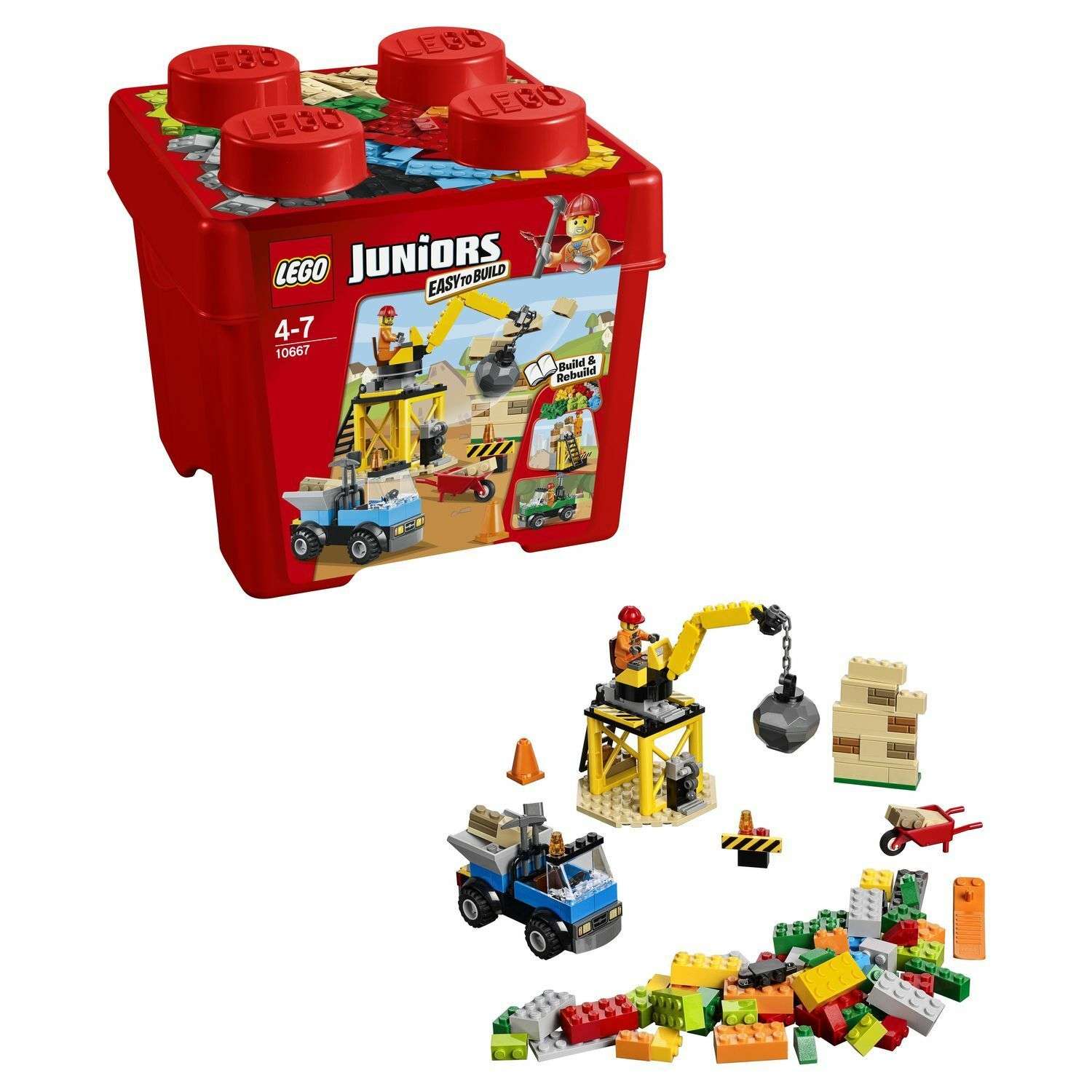 Конструктор LEGO Juniors Стройка (10667) - фото 1