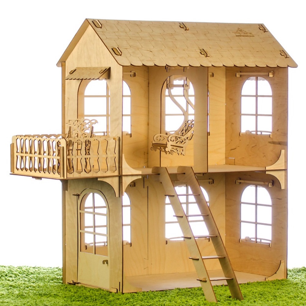 Кукольный домик Теремок для Барби КД-5 207 - фото 2