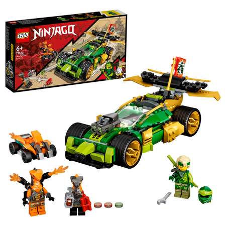 Конструктор LEGO Ninjago Гоночный автомобиль ЭВО Ллойда 71763