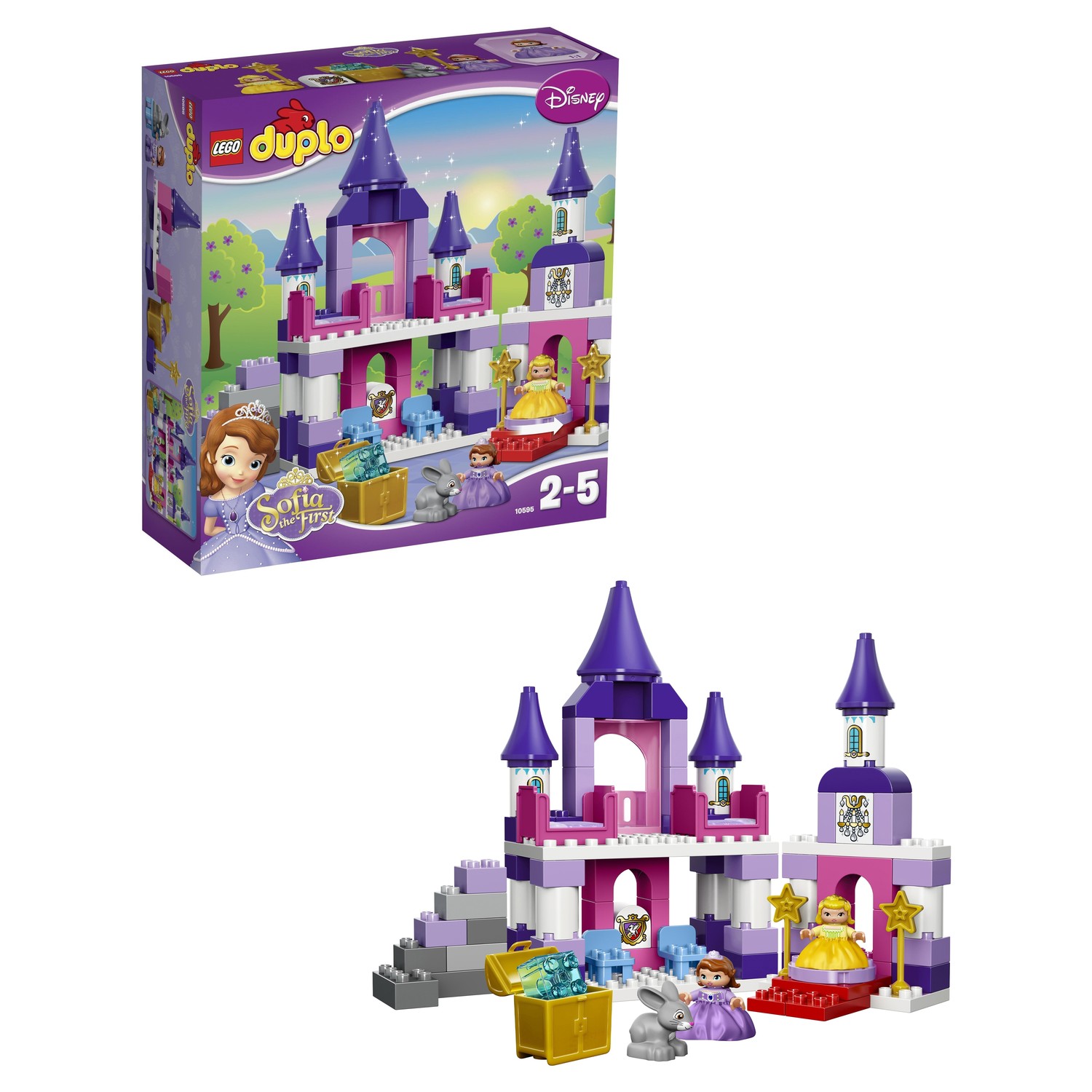 Конструктор LEGO DUPLO Sofia the First София Прекрасная: королевский замок  (10595)