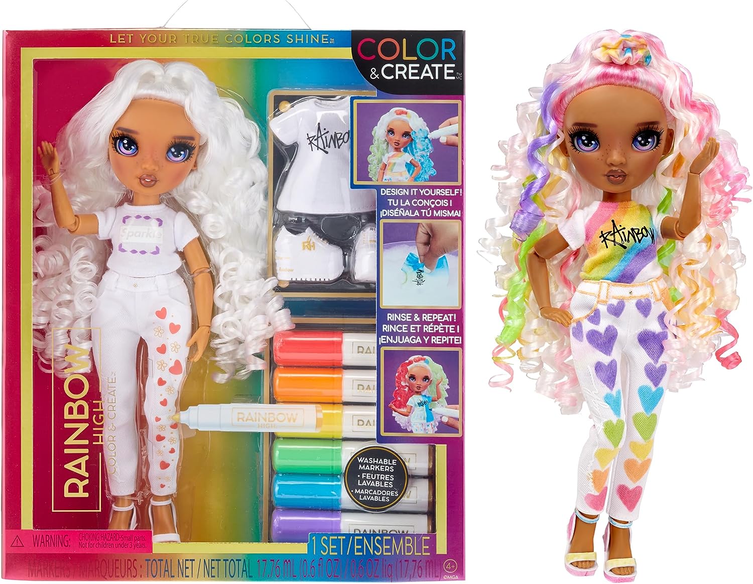 Набор игровой Rainbow High Color and Create 594147EUC