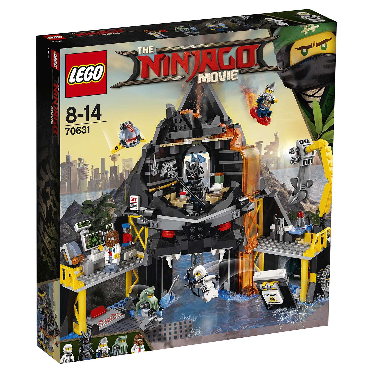 Конструктор LEGO Логово Гармадона в жерле вулкана Ninjago (70631) - фото 2