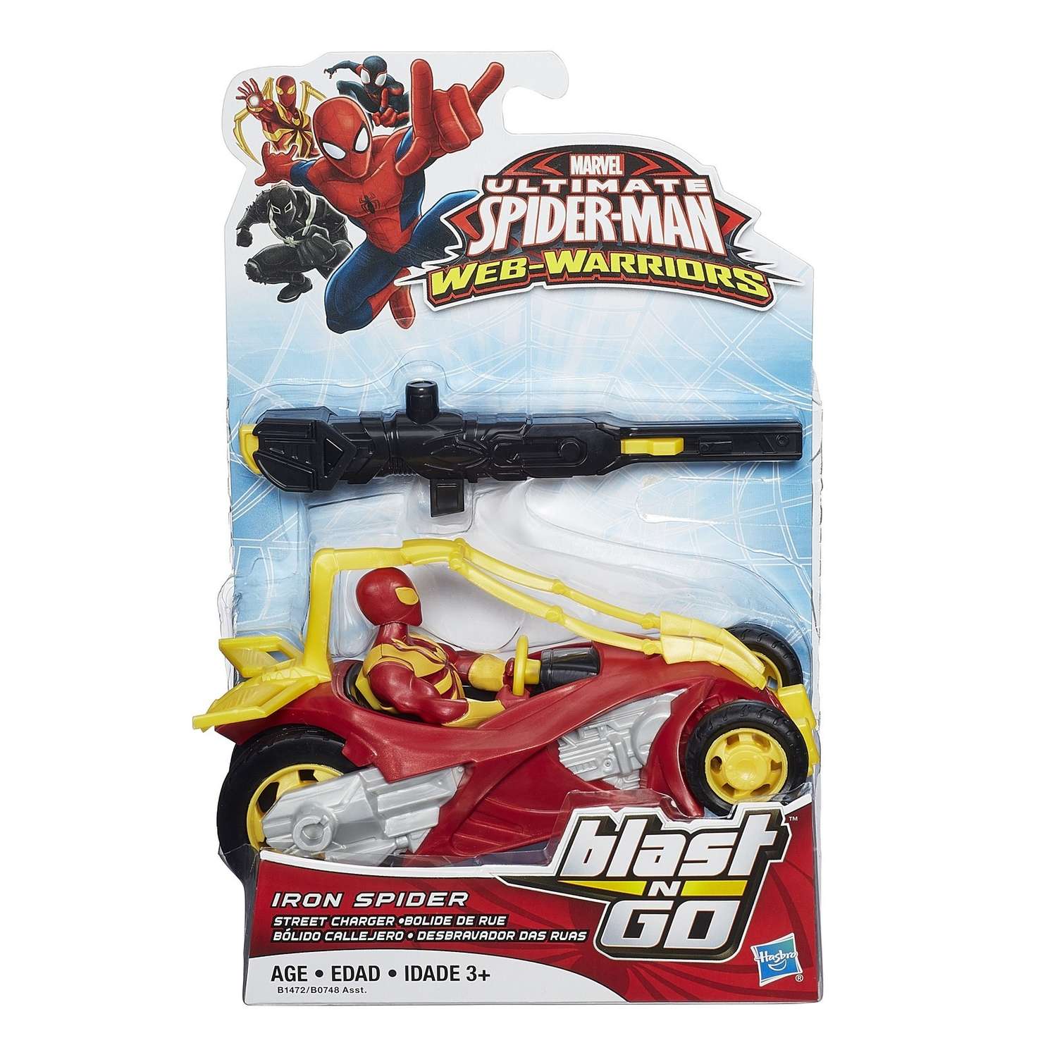 Мотоцикл Человек-Паук (Spider-man) Человека-Паука в ассортименте B0748EU4 - фото 13