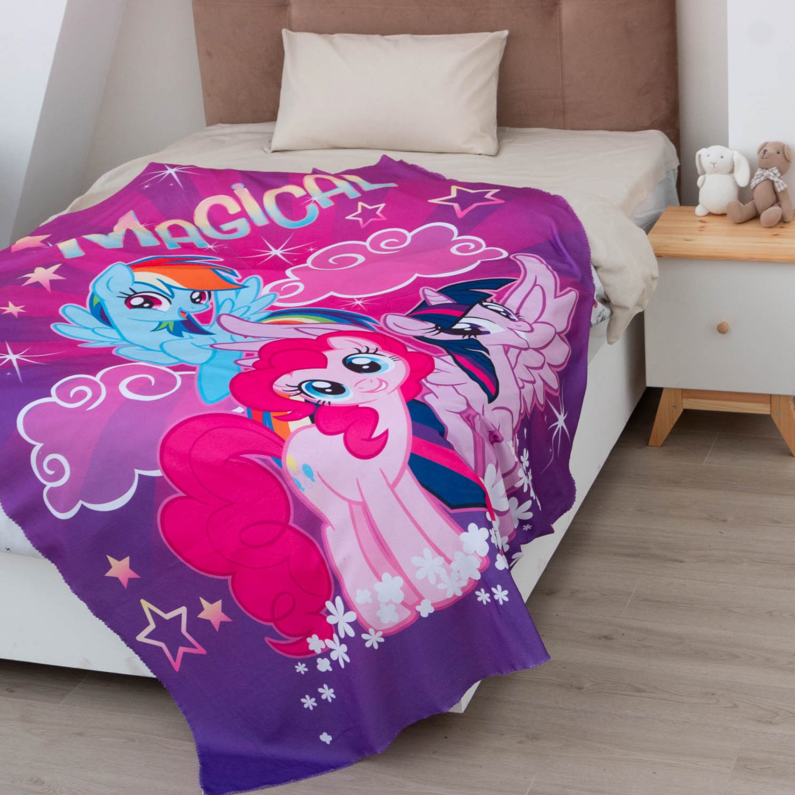 Плед Hasbro 1.5 сп My Little Pony - фото 1