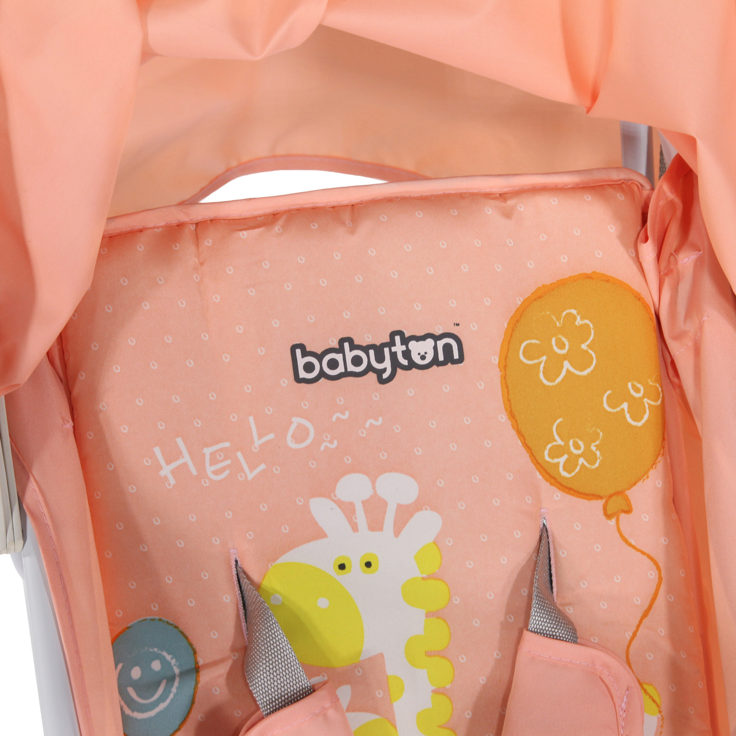 Коляска-трость Babyton Zoo Light Pink - фото 14