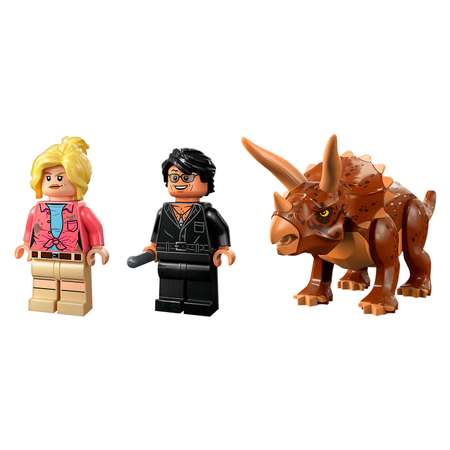 Конструктор LEGO Jurassic World Поиски трицератопса