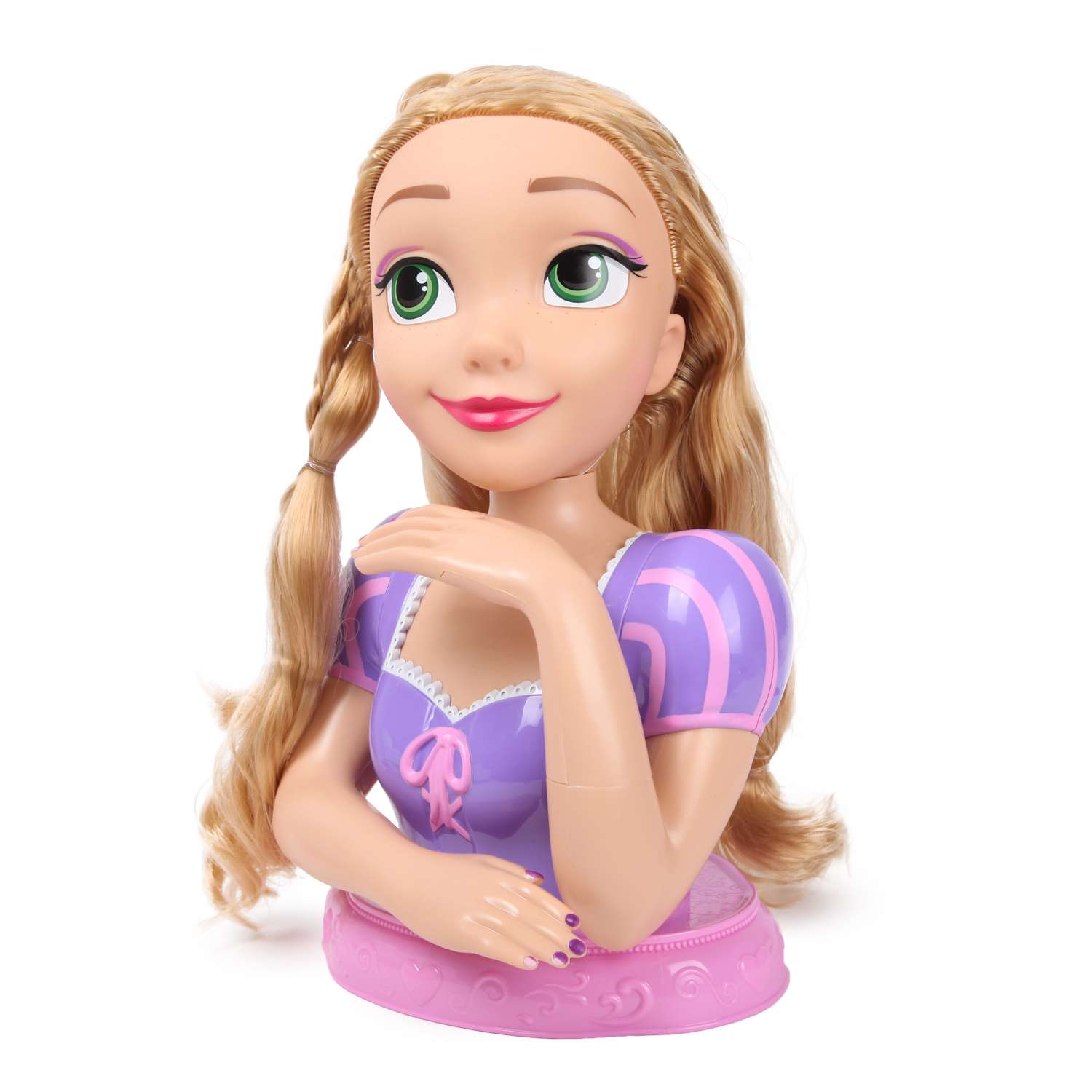 Торс для создания причесок Disney Принцесса Рапунцель большой 87360 - фото 5