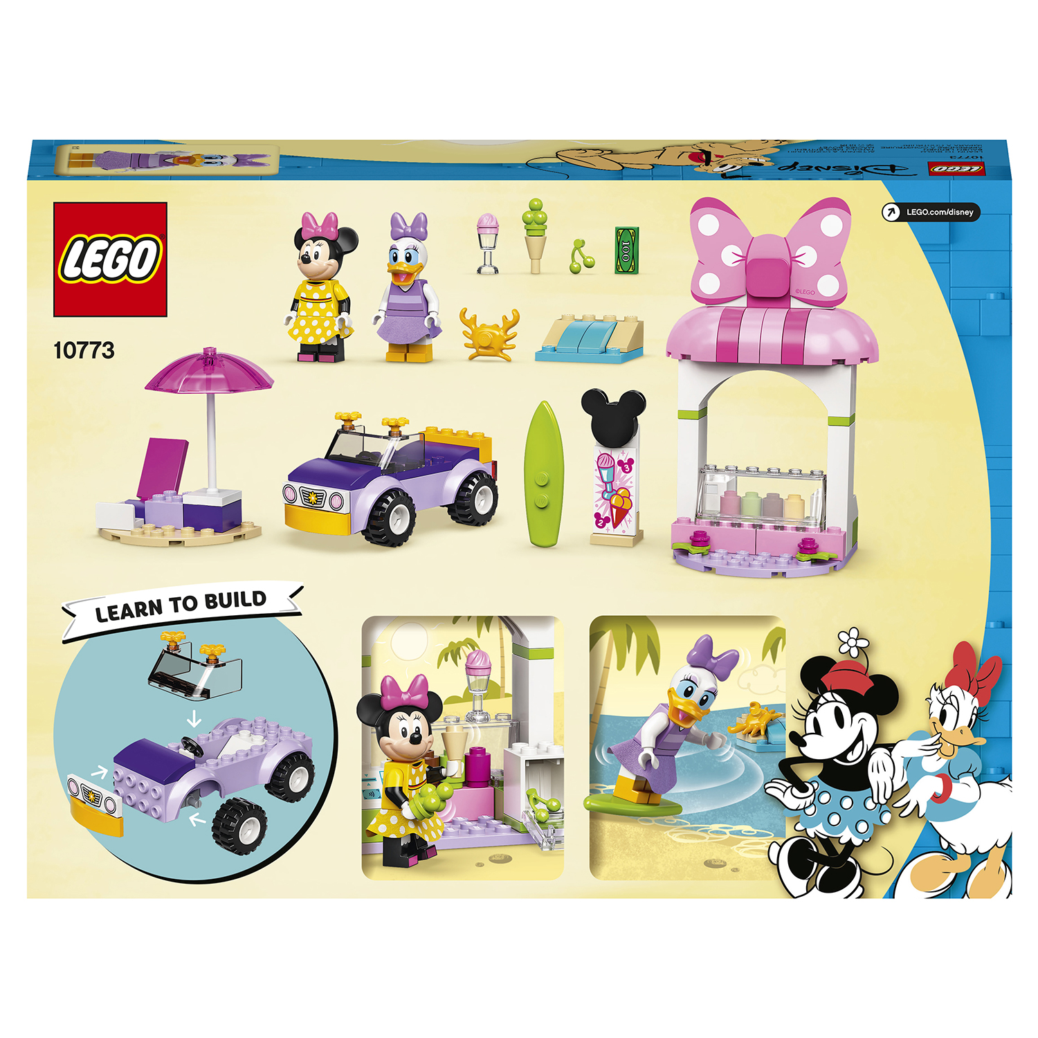 Конструктор LEGO Mickey and Friends Магазин мороженого Минни 10773 - фото 3