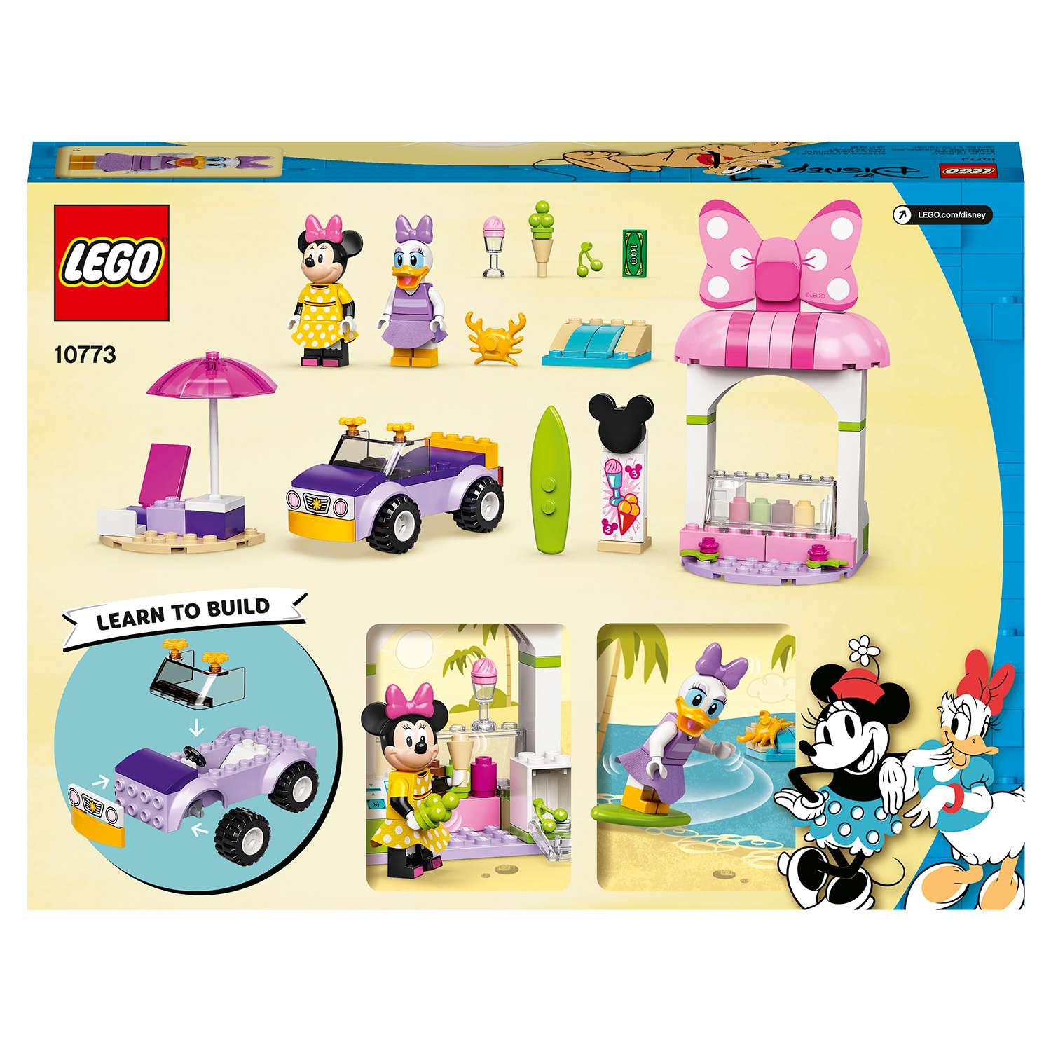 Конструктор LEGO Mickey and Friends Магазин мороженого Минни 10773 - фото 3