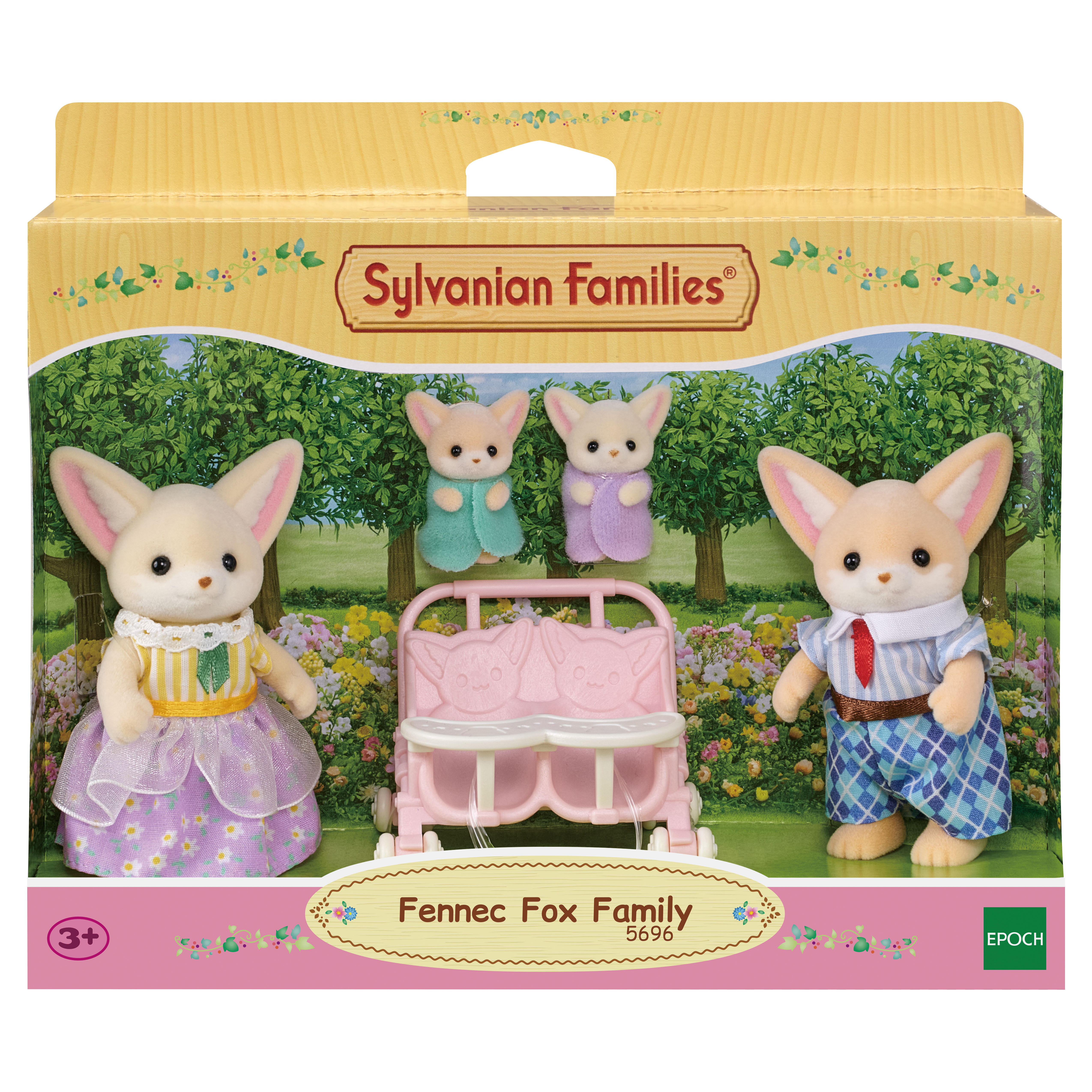 Игровой набор Sylvanian Families Семья лисичек фенек - фото 6