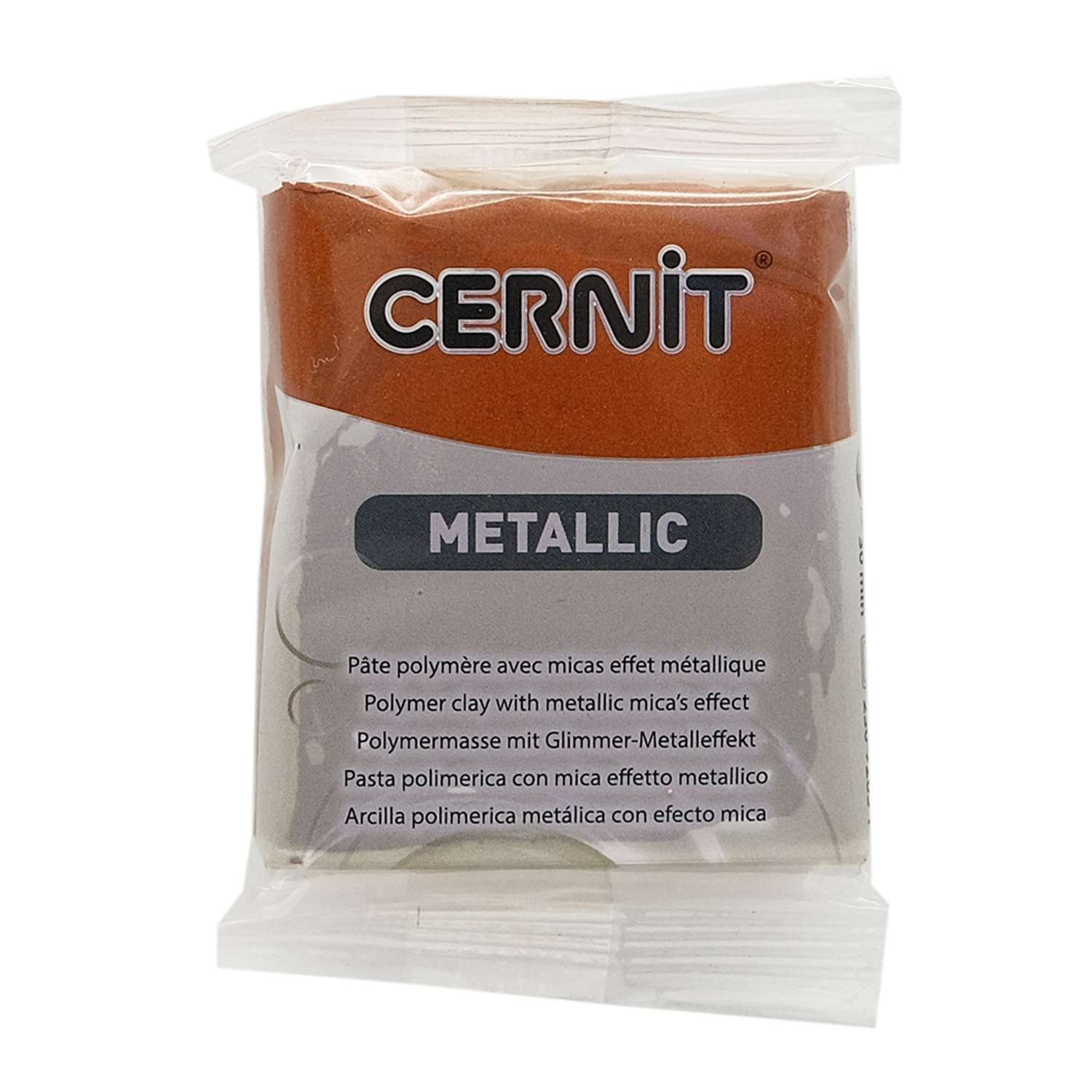 Полимерная глина Cernit пластика запекаемая Цернит metallic 56 гр CE0870064 - фото 7