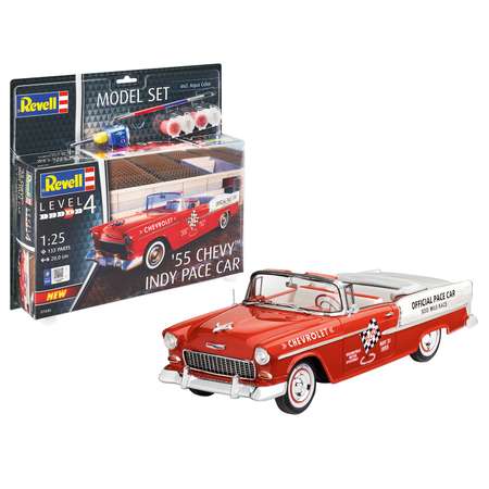 Сборная модель Revell Автомобиль 55 Chevy Indy Pace Car