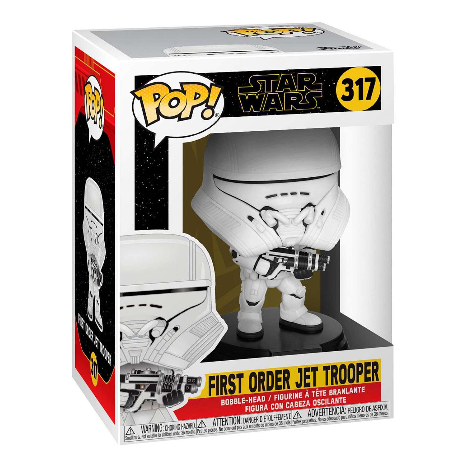 Игрушка Funko Pop Bobble Star wars Jet trooper Fun25498 - фото 2