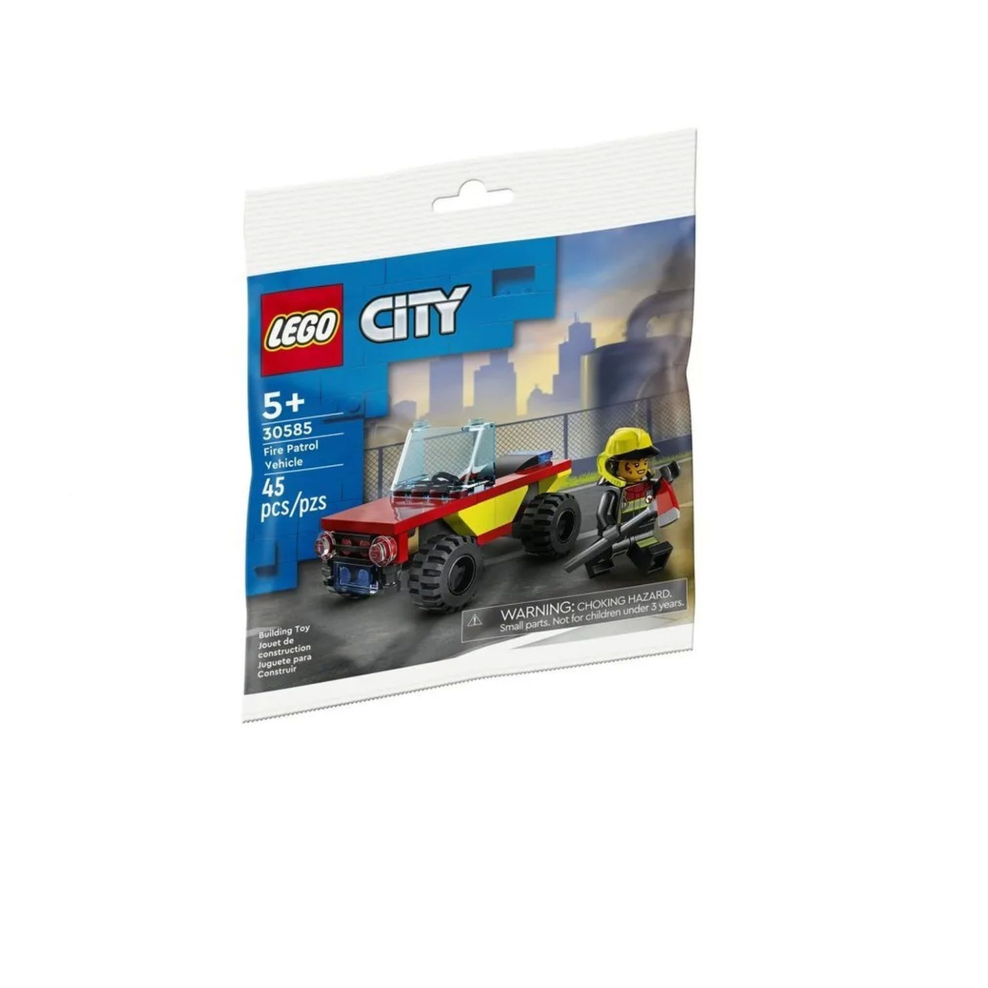 Конструктор LEGO Автомобиль пожарной охраны 30585 купить по цене 399 ₽ в  интернет-магазине Детский мир