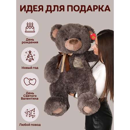 Мягкая игрушка Fluffy Family Мишка Серж 60 см