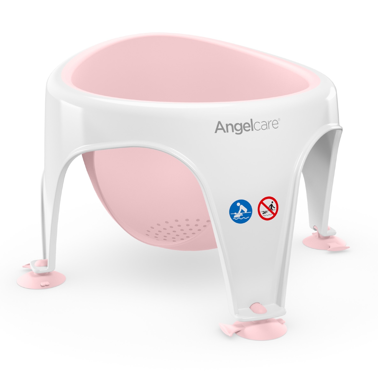 Сидение для купания ANGELCARE Bath ring светло-розовый - фото 13