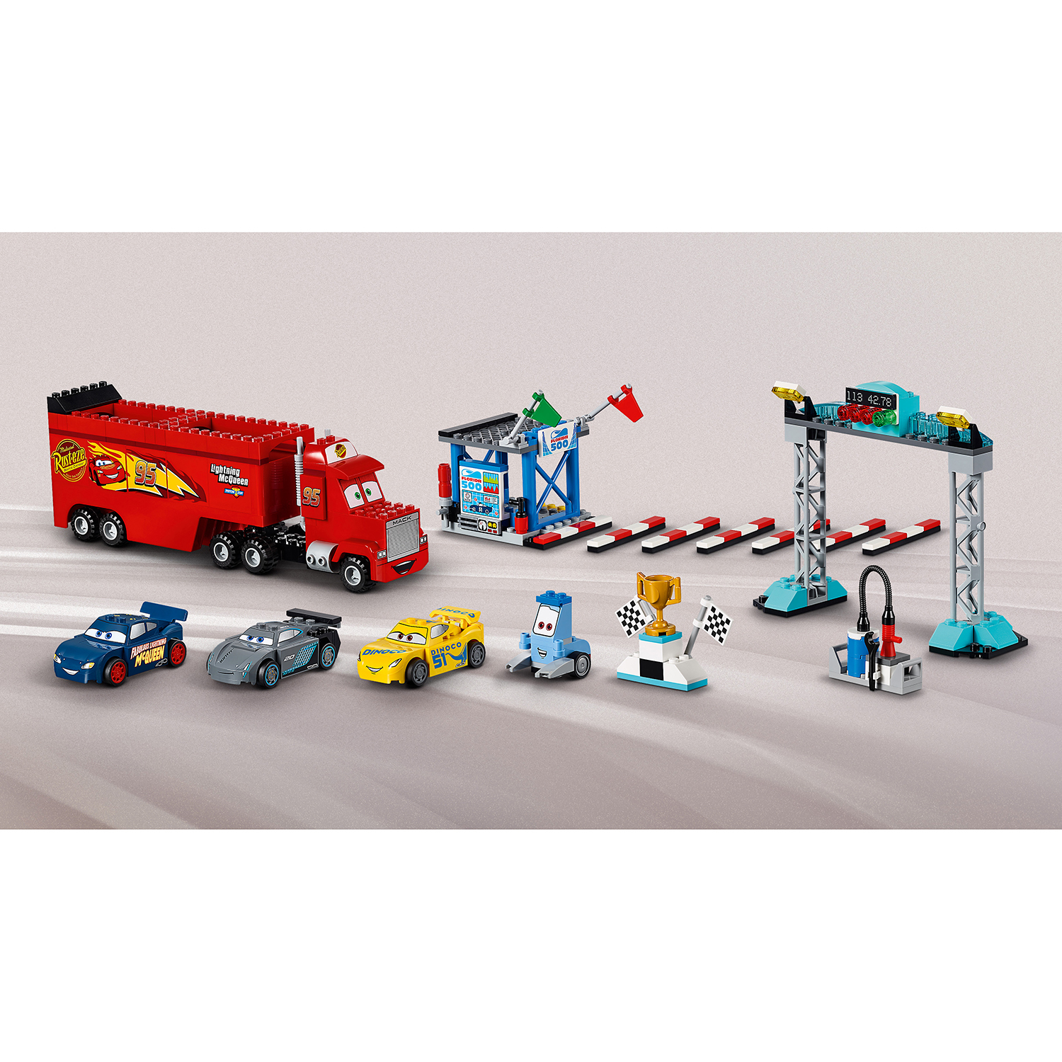 Конструктор LEGO Juniors Финальная гонка «Флорида 500» (10745) - фото 6