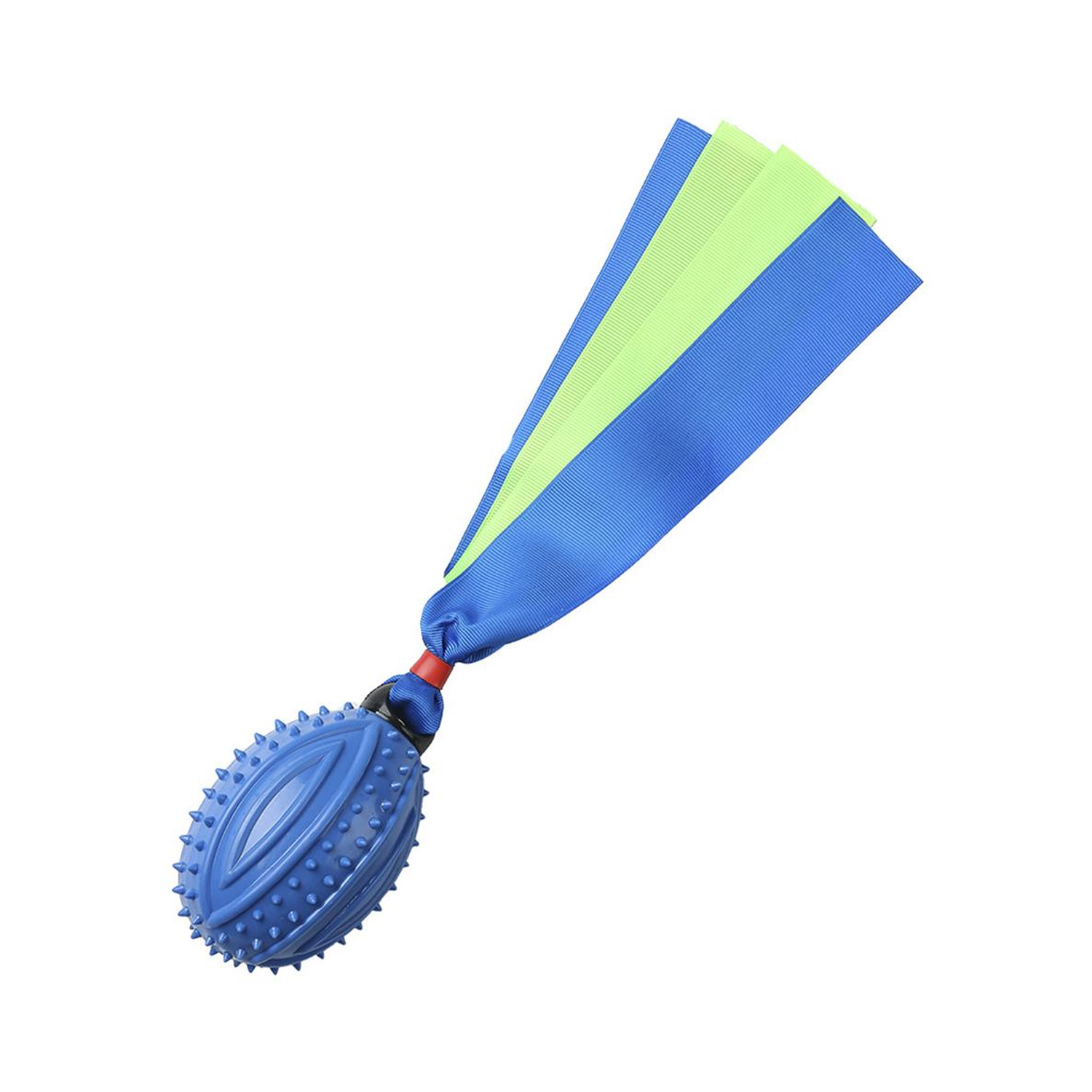 Игрушка для животных NPOSS Мяч с лентами синий - фото 1
