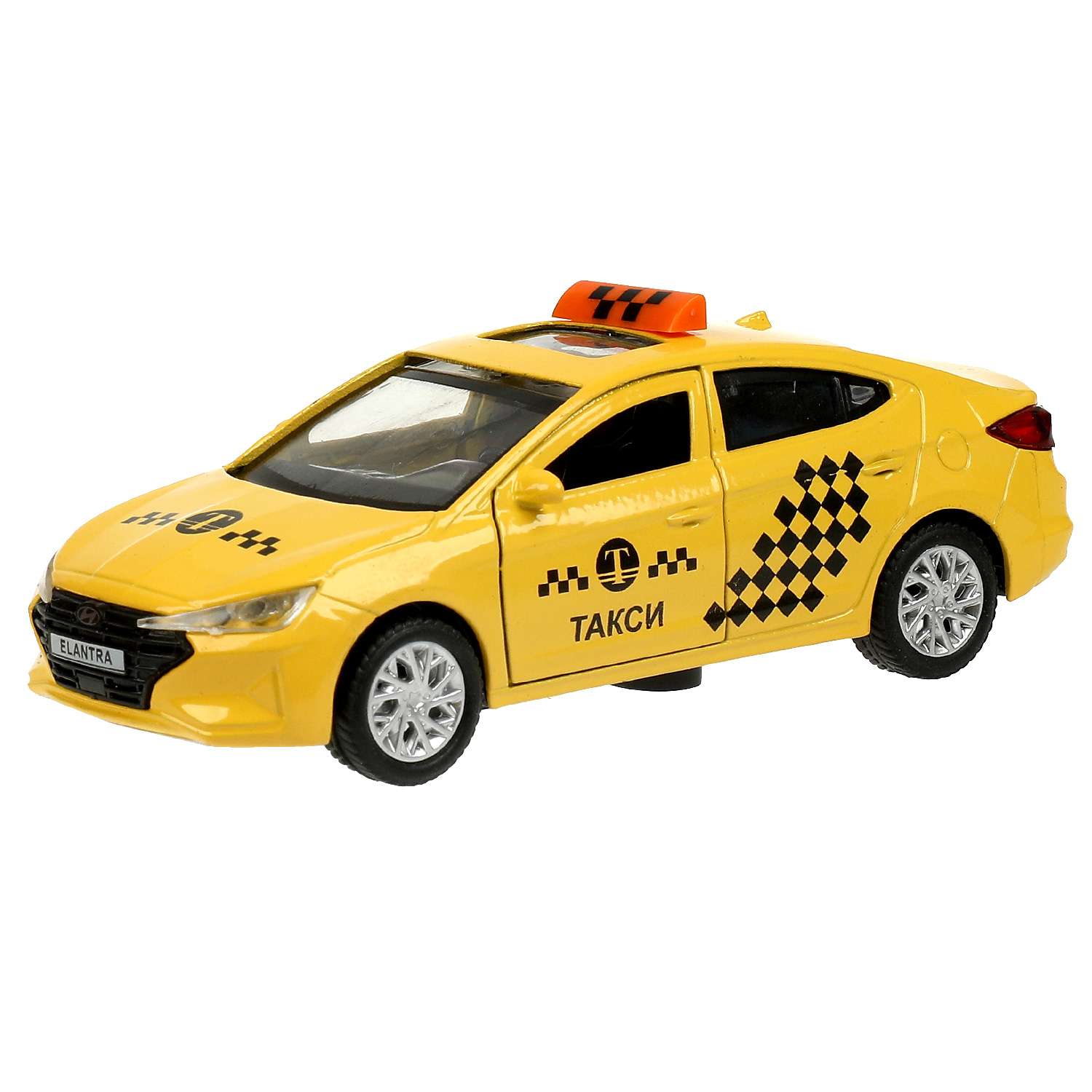 Машина Технопарк Hyundai Elantra Такси 357771 357771 - фото 2