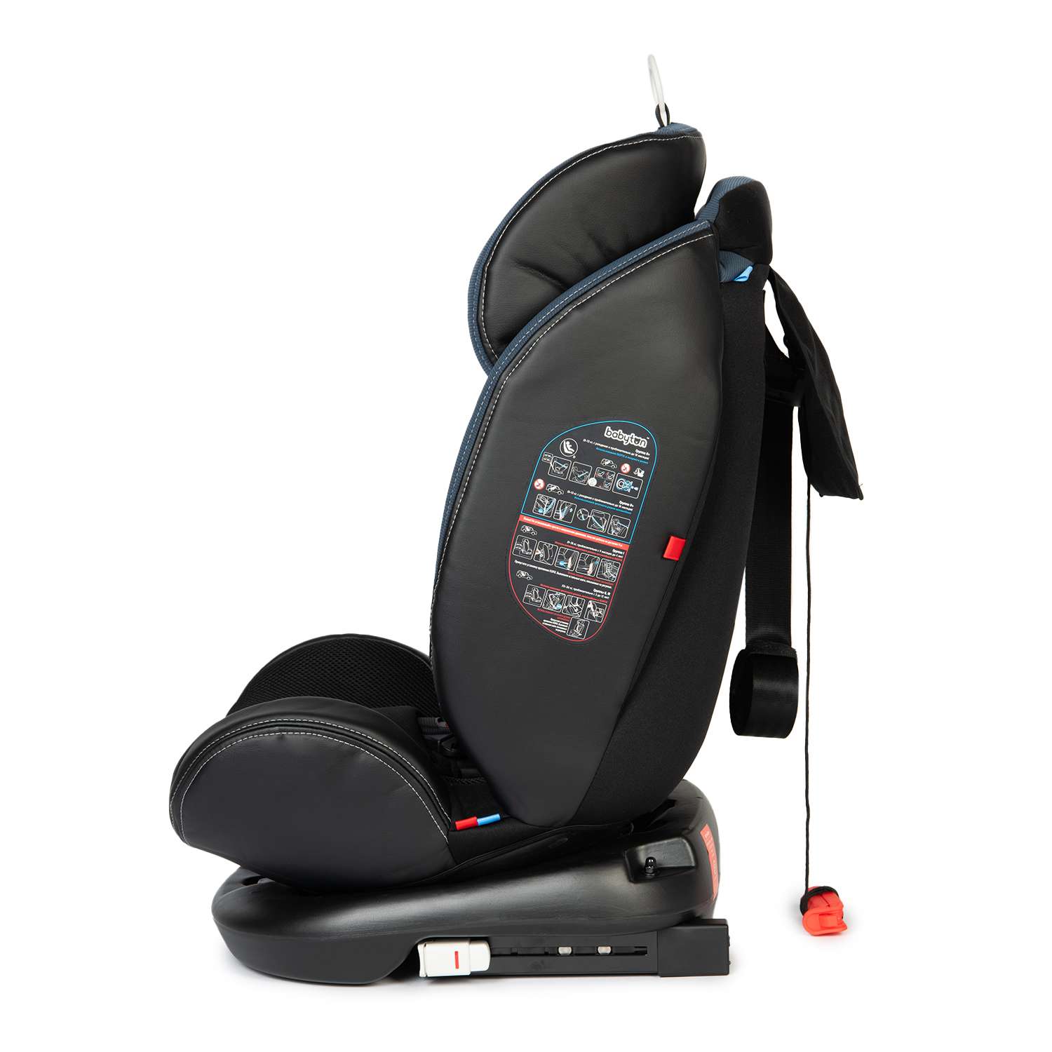 Автокресло Babyton Multi-Stage Black-Blue Isofix 0+/1/2/3 (0-36 кг) - фото 23