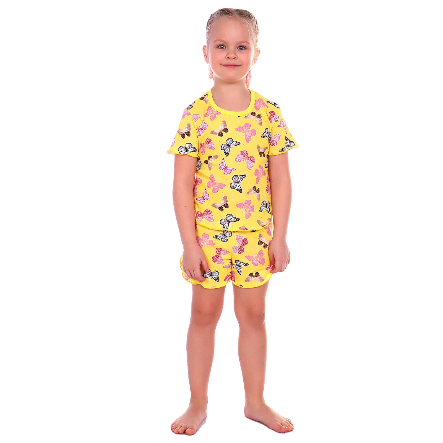 Пижама Детская Одежда 0414К/желтый - фото 1