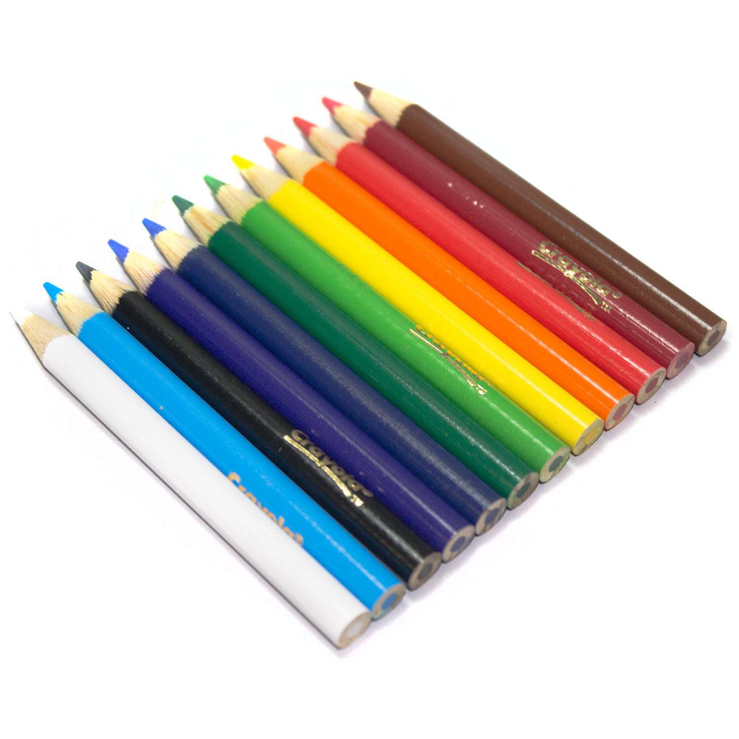 Карандаши цветные Crayola короткие 12 шт - фото 6