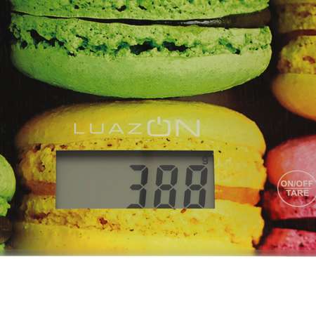 Весы кухонные Luazon Home LVK-702 «Макаруны» электронные до 7 кг