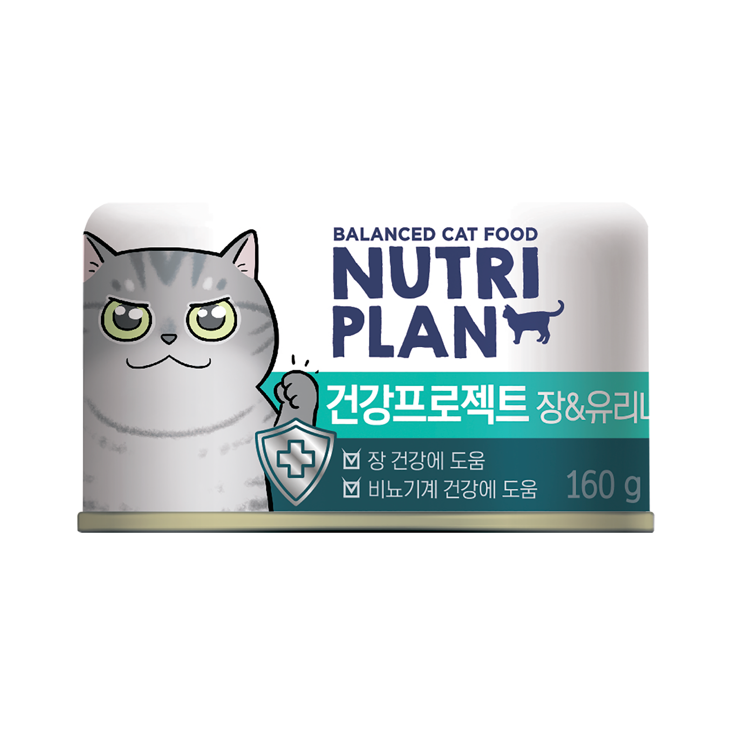 Корм для кошек Nutri Plan тунец Intenstinal and Urinary в собственном соку 160г - фото 1