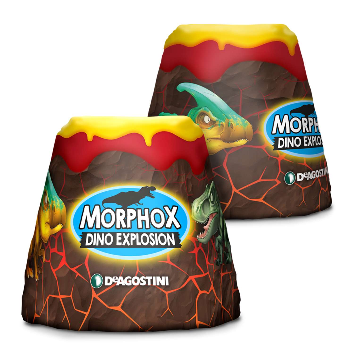Игрушка-сюрприз DeAgostini Morphox Dino Explosion 2 шт - фото 1