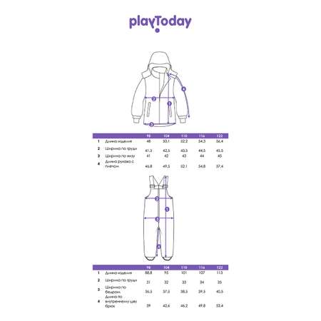 Куртка и полукомбинезон PlayToday