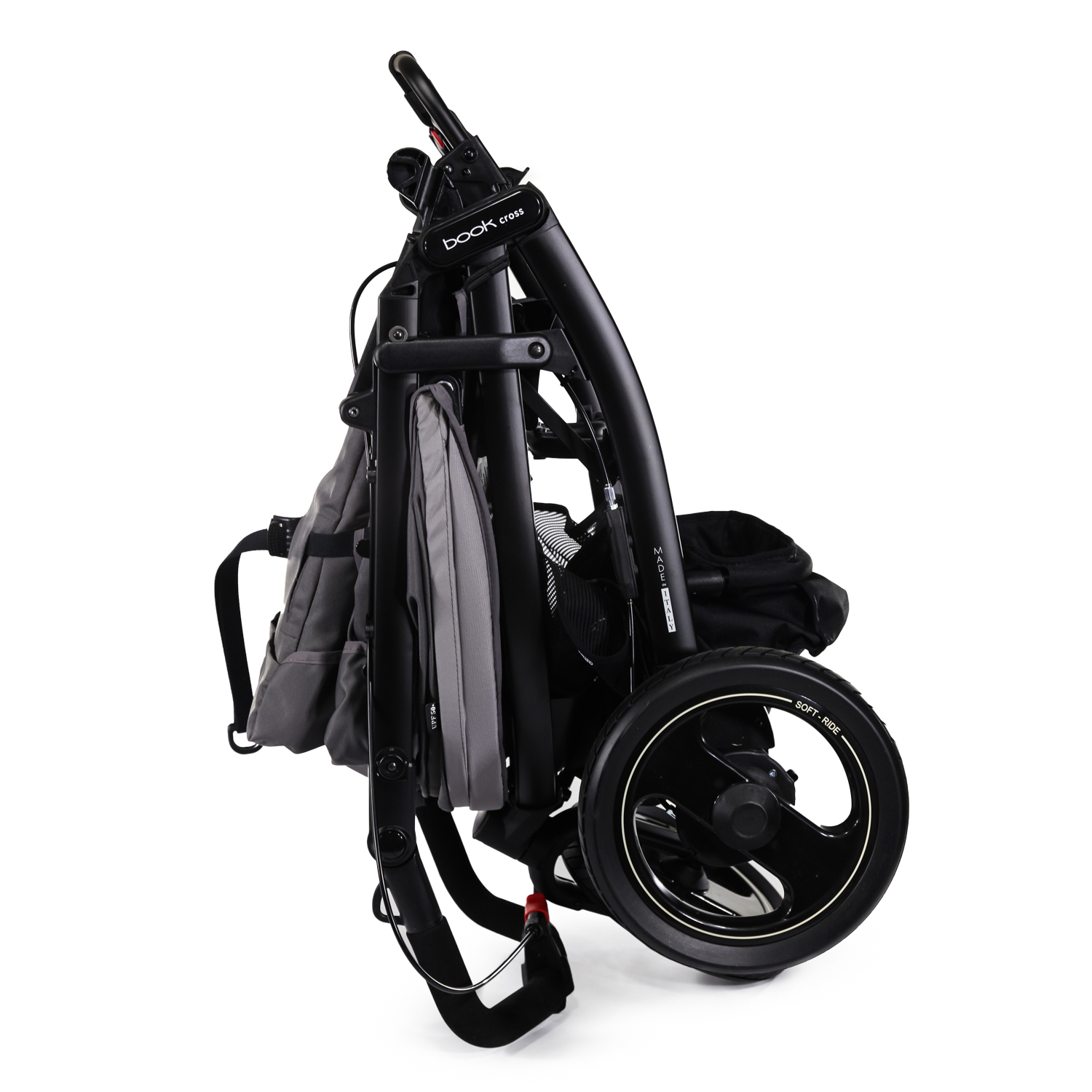 Коляска прогулочная Peg-Perego Book Cross Classic Grey - фото 20