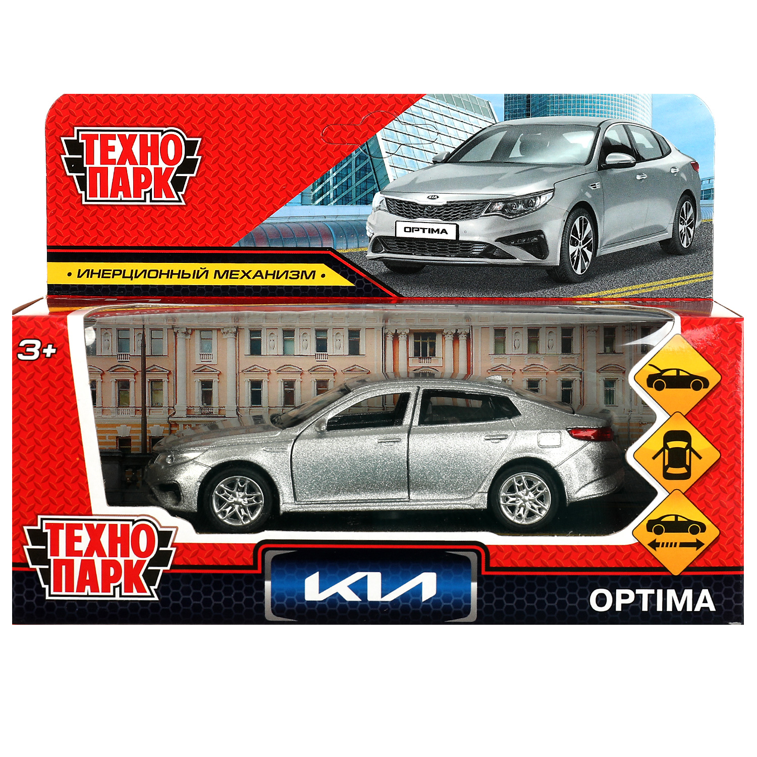 Машина Технопарк Kia Optima 361409 купить по цене 721 ₽ в интернет-магазине  Детский мир