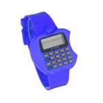 Часы-калькулятор Uniglodis наручные детские электронные синий