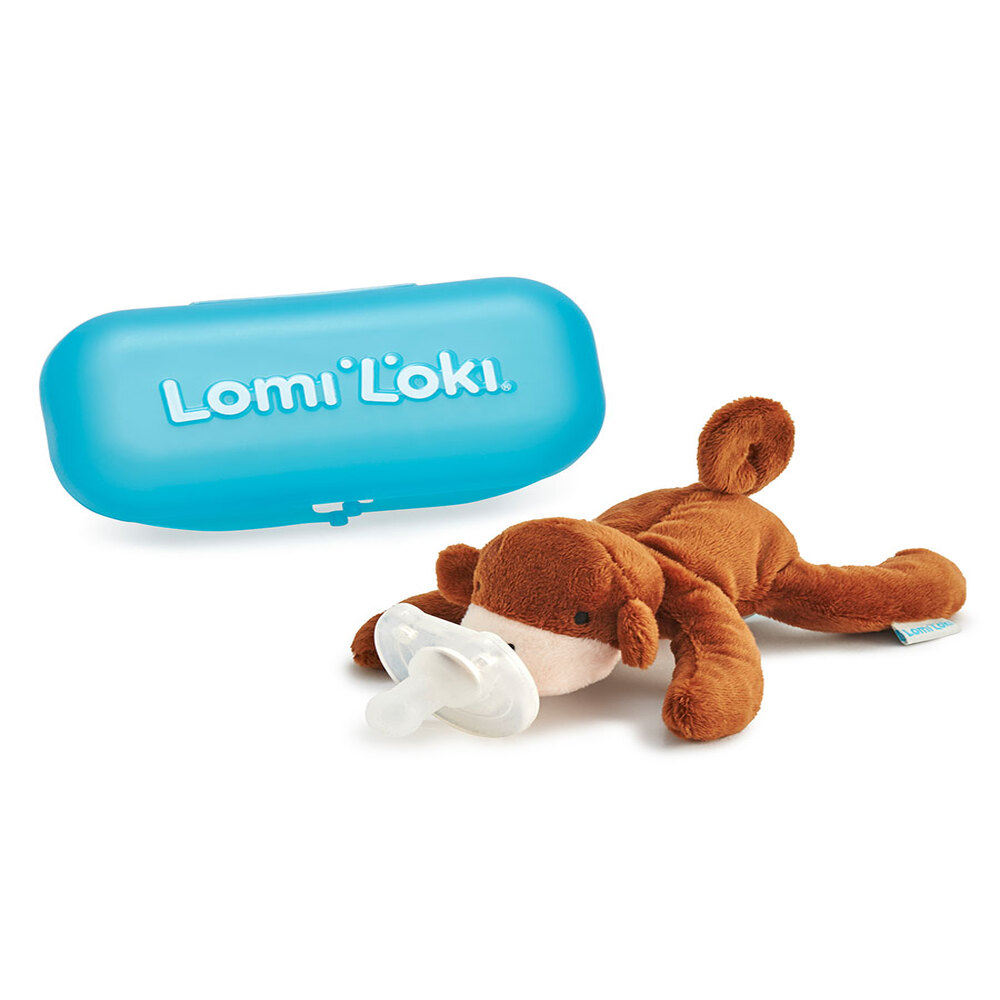Соска-пустышка LomiLoki с развивающей игрушкой Обезьянка Густаво - фото 3