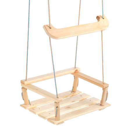 Кресло Добропаровъ подвесное деревянное сиденье 30×40см