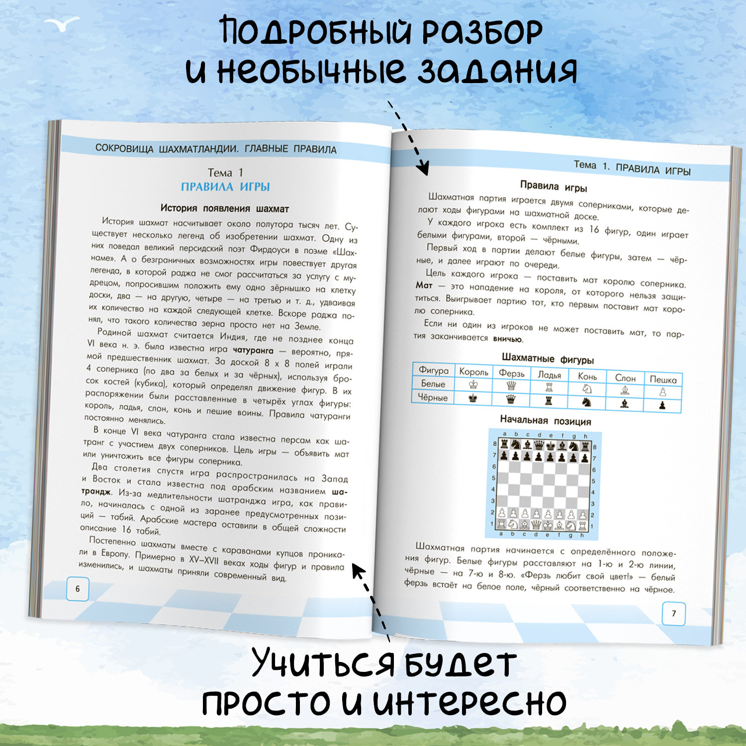 Книга ТД Феникс Сокровища Шахматландии. Главные правила - фото 5