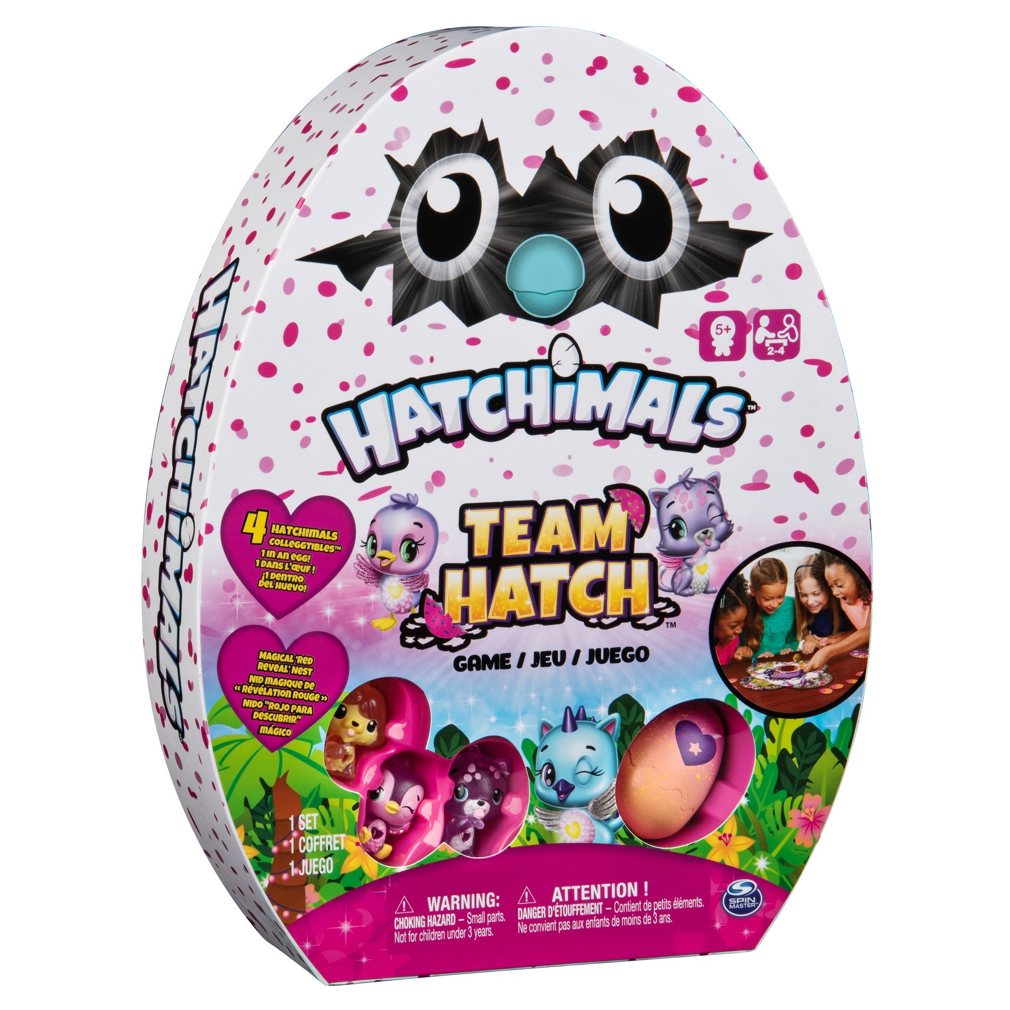 Игра настольная Hatchimals с 4фигурками 6047034 - фото 1