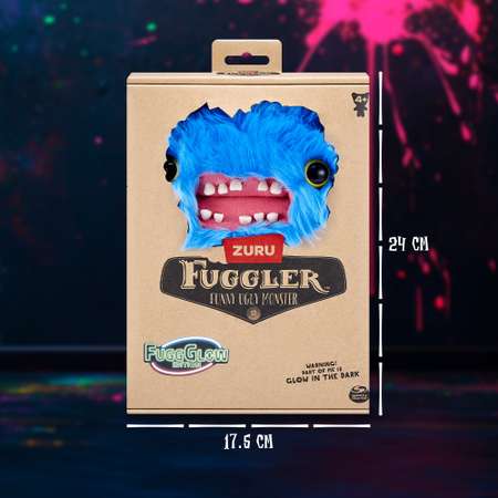 Игрушка мягкая FUGGLER Series 1 Glow screech Blue 15716A