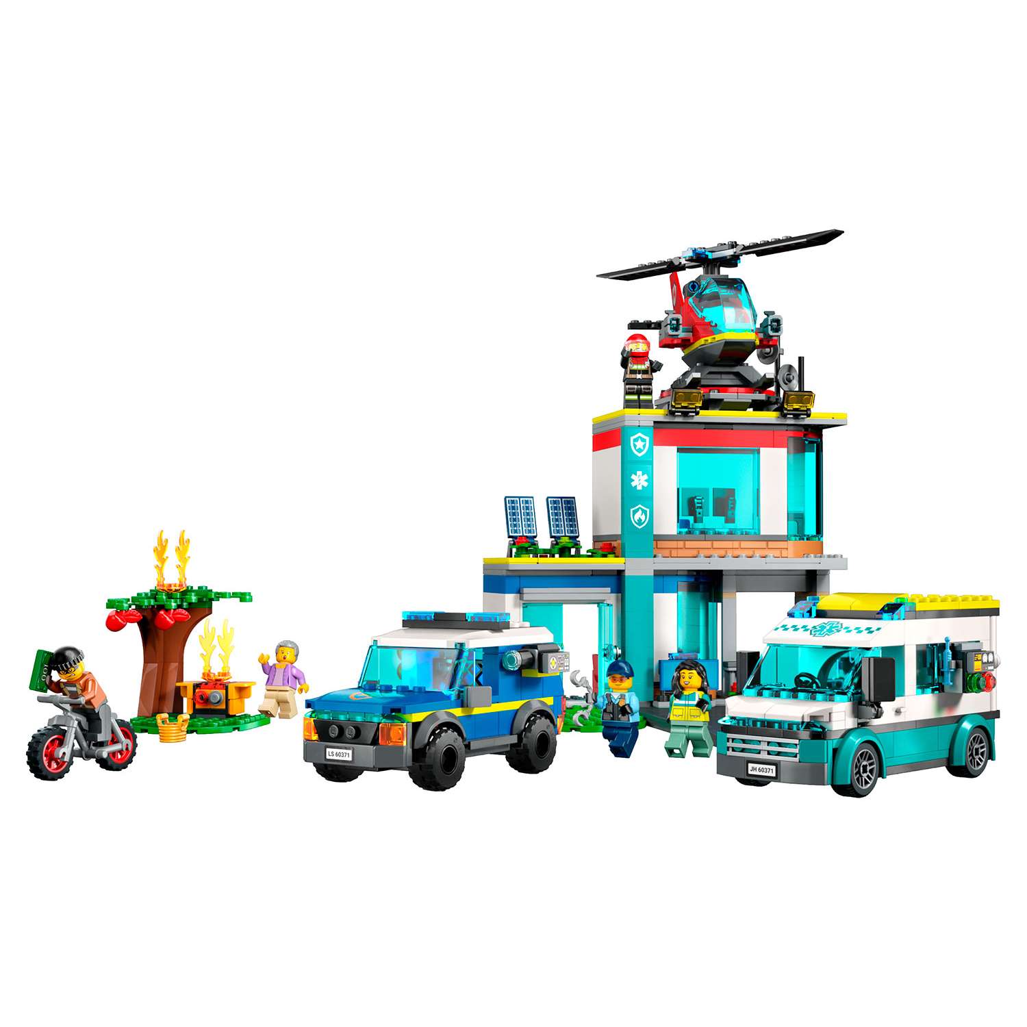 Конструктор детский LEGO City Штаб-квартира спасательных средств 60371 - фото 7