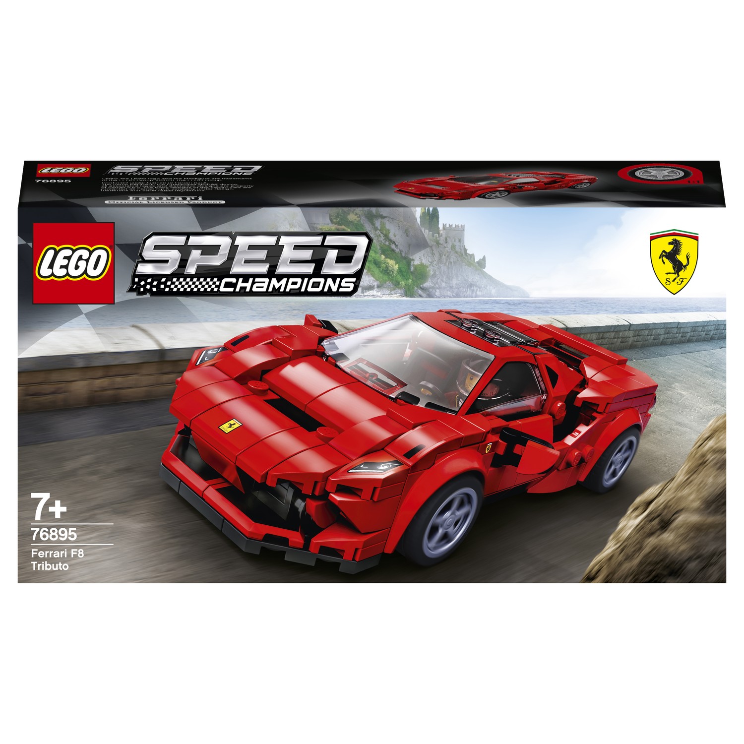 Конструктор LEGO Speed Champions Ferrari F8 Tributo 76895 - фото 2