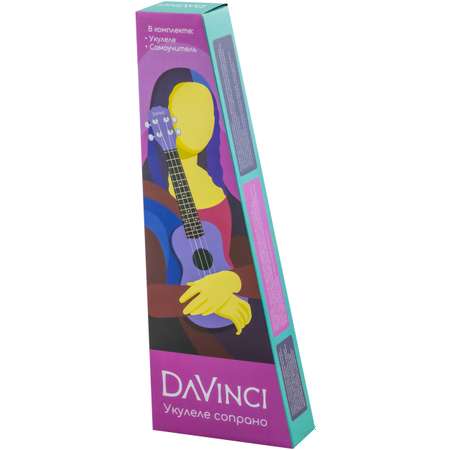 Гитара гавайская DaVinci VINS-10 SLD Укулеле сопрано