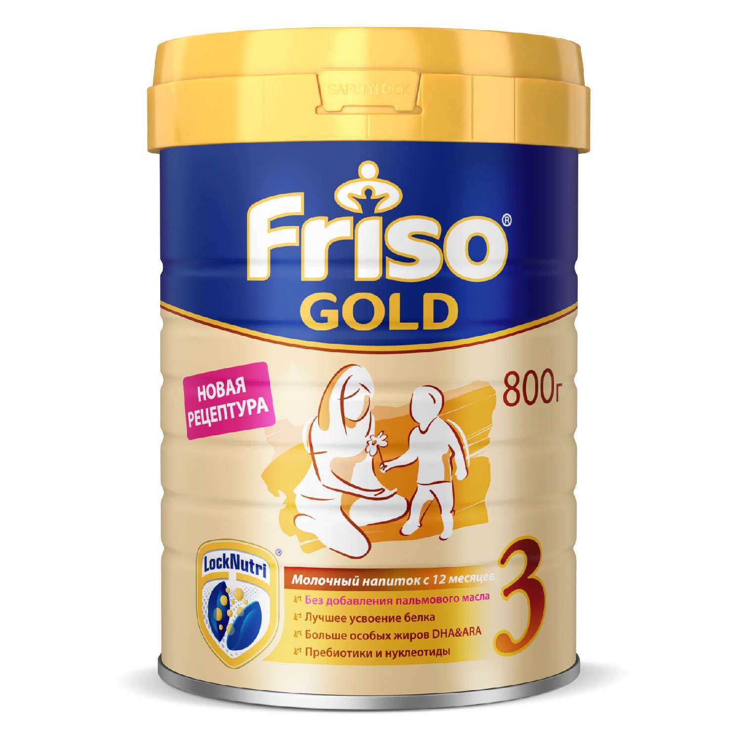 Смесь Friso Gold 3 LockNutri 800г с 12месяцев - фото 1